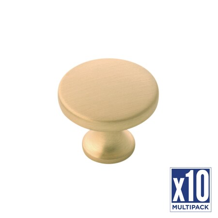 Hickory Hardware Knob 1-3/8 Inch Diameter, 10PK H076698-BGB-10B
